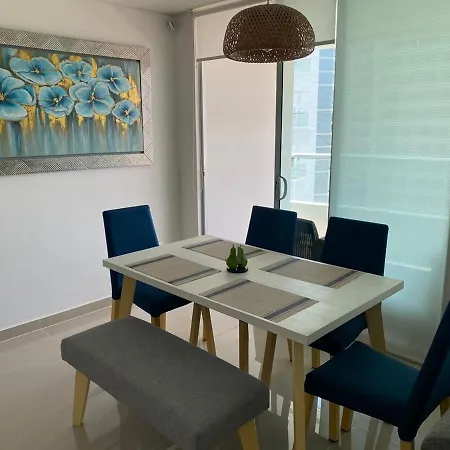 Hermoso Apartamento Ubicado En La Zona Norte A 5 Minutos Del Aeropuerto Y Del Centro Turistico. Rentar Por Mas De 30 Dias- Apartamento
