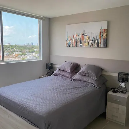 Hermoso Apartamento Ubicado En La Zona Norte A 5 Minutos Del Aeropuerto Y Del Centro Turistico. Rentar Por Mas De 30 Dias- *